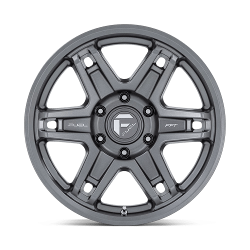 Fuel Off-Road D838 20X9 Matte Gunmetal 5x139.7 +1mm