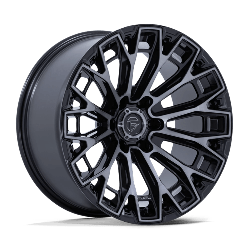 Fuel Off-Road Aluminum Wheels 18X9 Trax FC882 Gloss Black W/ Machined Dark Tint Face