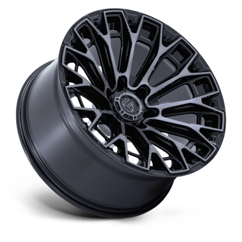 Fuel Off-Road Aluminum Wheels 20X9 Trax FC882 Gloss Black W/ Machined Dark Tint Face