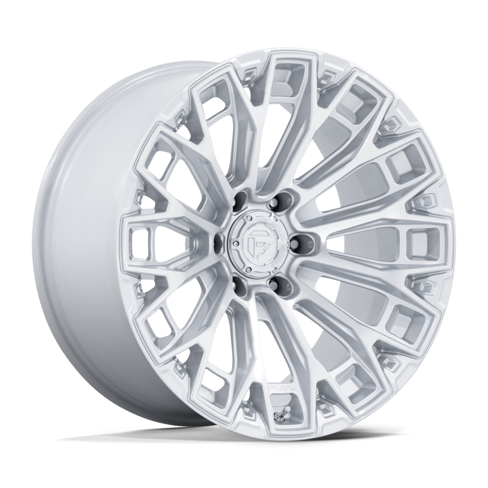 Fuel Off-Road Aluminum Wheels 18X9 Trax FC882 Gloss Silver W/ Machined Face
