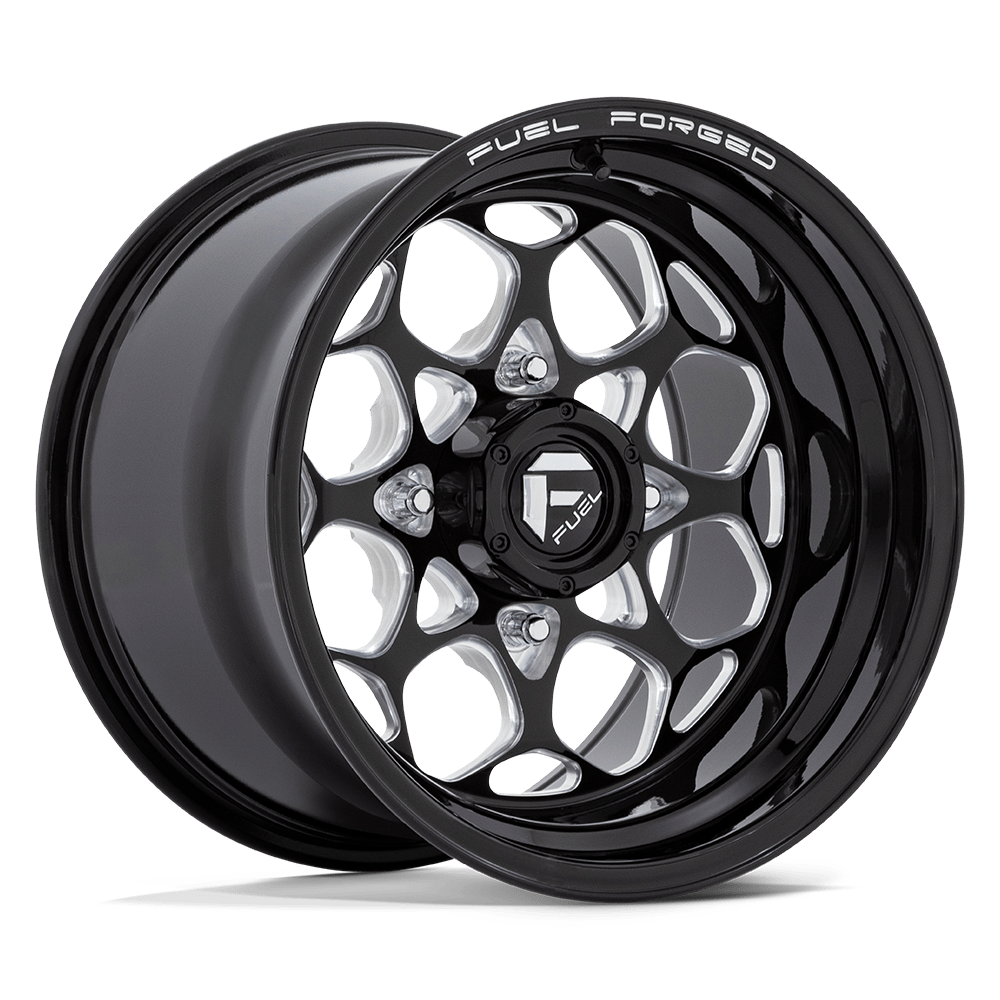Fuel Off-Road D400 15X10 Gloss Black Milled 4x156 0mm