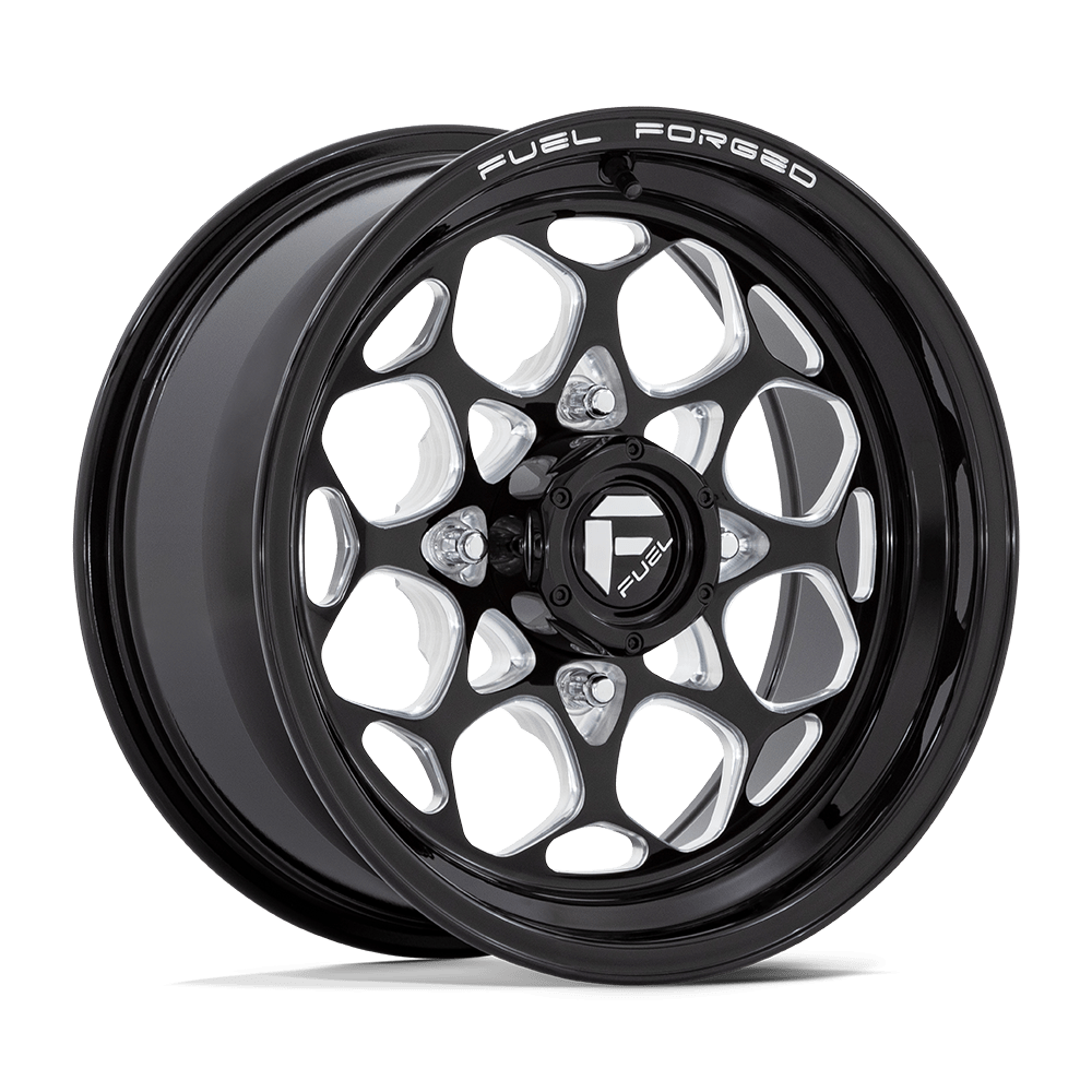 Fuel Off-Road D400 15X7 Gloss Black Milled 4x156 +10mm