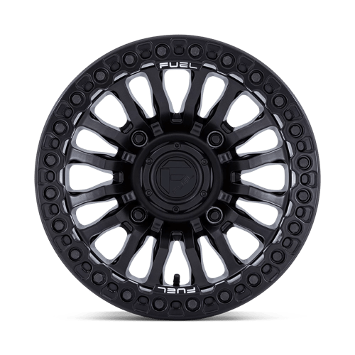 Fuel Off-Road Aluminum Wheels 15X7 Rincon Utv Beadlock FV125 Blackout