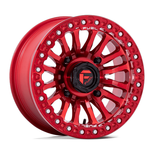 Fuel Off-Road Aluminum Wheels 15X7 Rincon Utv Beadlock FV125 Candy Red