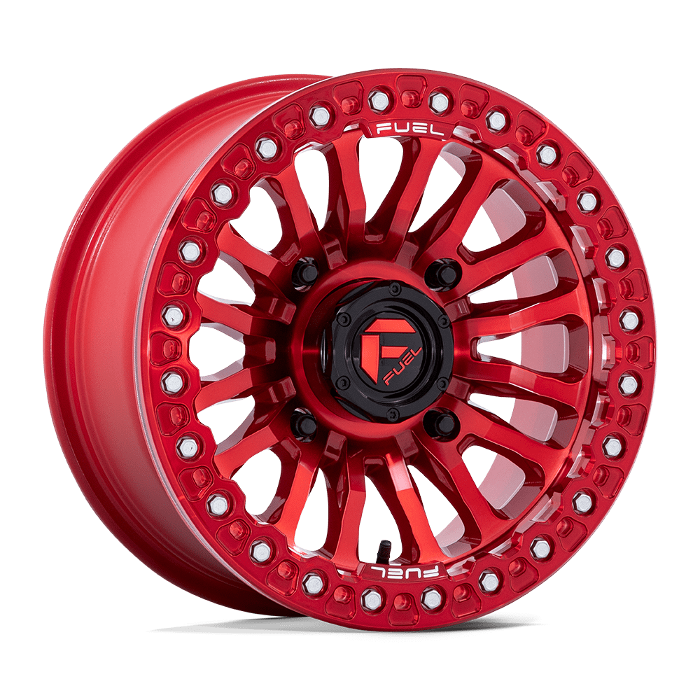 Fuel Off-Road Aluminum Wheels 15X7 Rincon Utv Beadlock FV125 Candy Red