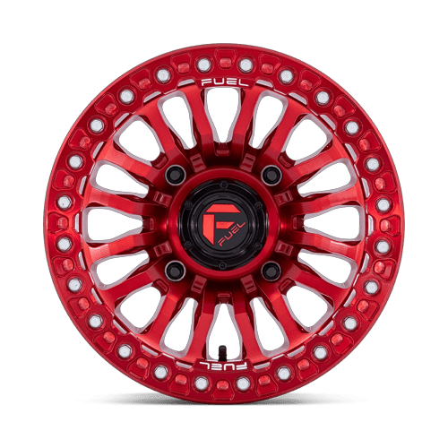 Fuel Off-Road Aluminum Wheels 15X7 Rincon Utv Beadlock FV125 Candy Red