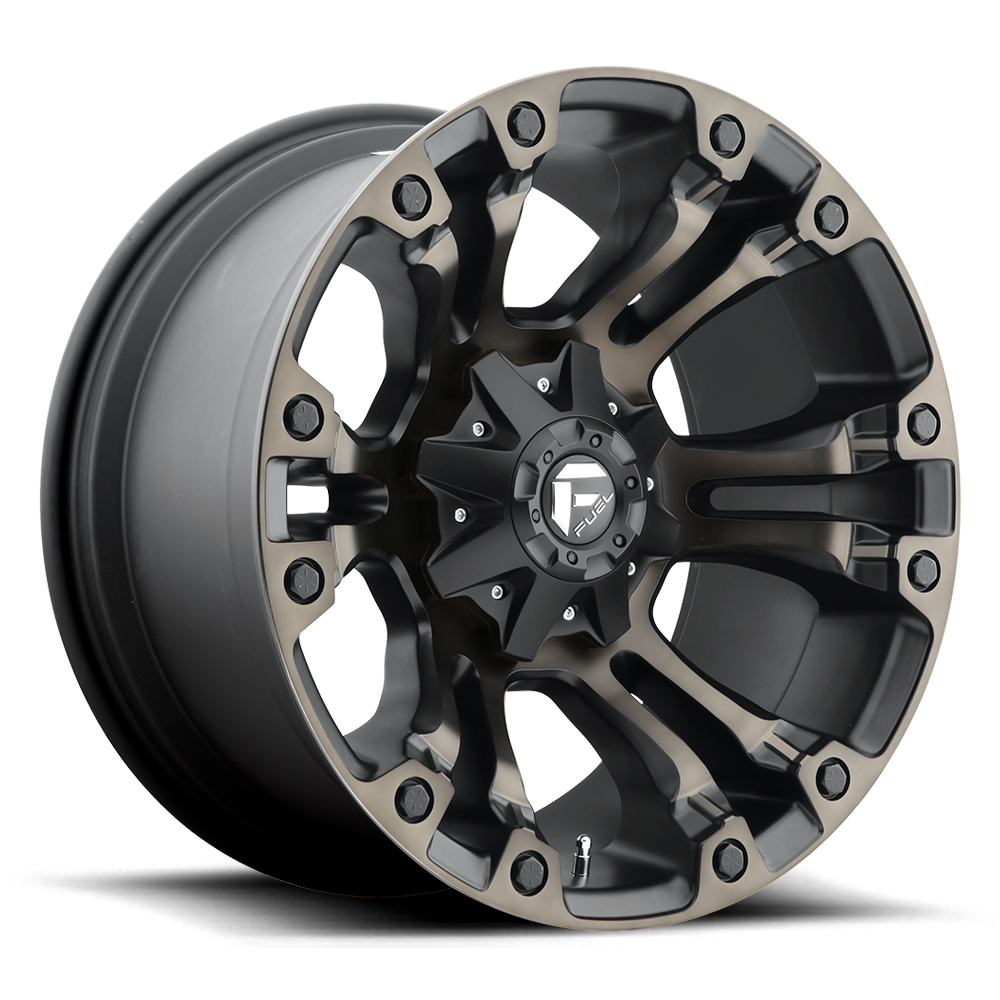 Fuel Off-Road D569 20X10 Matte Black Double Dark Tint 6x132/5.5 -18mm