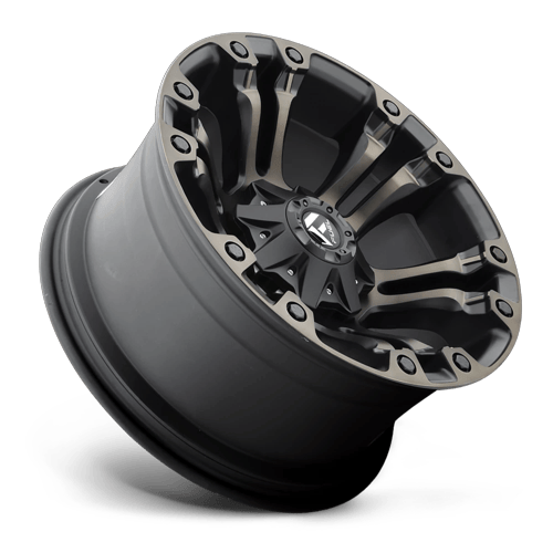 Fuel Off-Road D569 18X9 Matte Black Double Dark Tint 6x135/5.5 -13mm