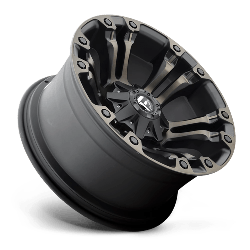 Fuel Off-Road D569 20X9 Matte Black Double Dark Tint 5x150 +35mm