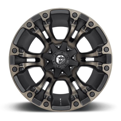 Fuel Off-Road D569 20X10 Matte Black Double Dark Tint 6x132/5.5 -18mm