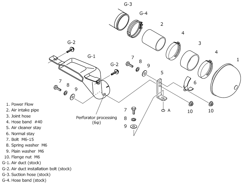 HKS Super Power Flow Classification - 70019-AM101