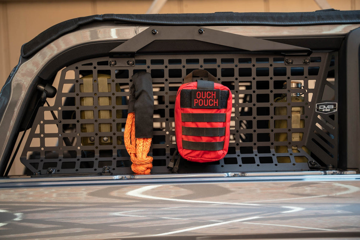 DV8 Offroad - 2021-2025 Ford Bronco 2-Door | Rear Window Pocket Molle Panels - MPBR-12