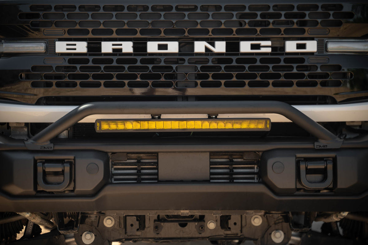 DV8 Offroad - 2021-2026 Ford Bronco | Capable Bull Bar - LBBR-09