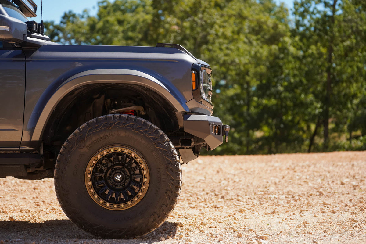 DV8 Offroad - 2021-2026 Ford Bronco | OE Plus Series Front Bumper V2 - FBBR-06