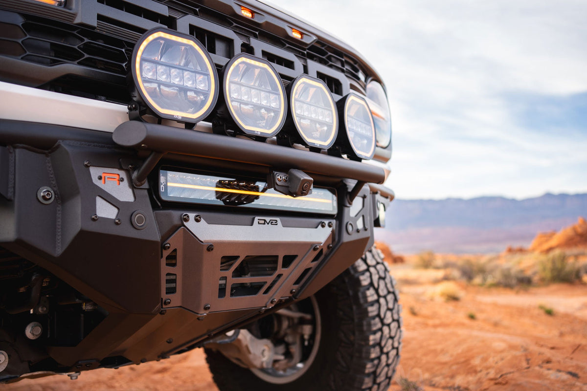DV8 Offroad - 2022-2026 Ford Bronco Raptor Tube Front Bumper - FBFR-02