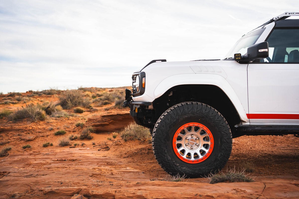 DV8 Offroad - 2022-2026 Ford Bronco Raptor Tube Front Bumper - FBFR-02