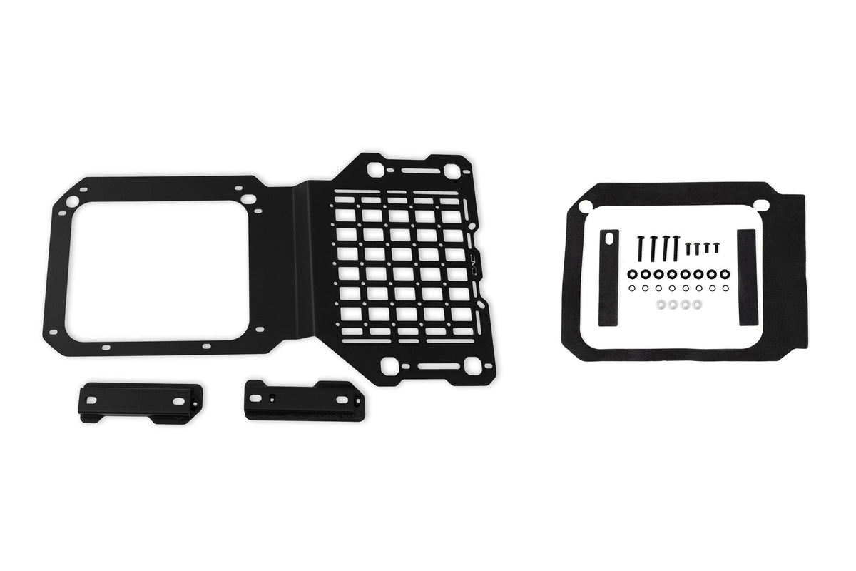 DV8 Offroad - 2021-2026 Ford Bronco Tailgate Reinforcement Molle Panel - TCBR-04