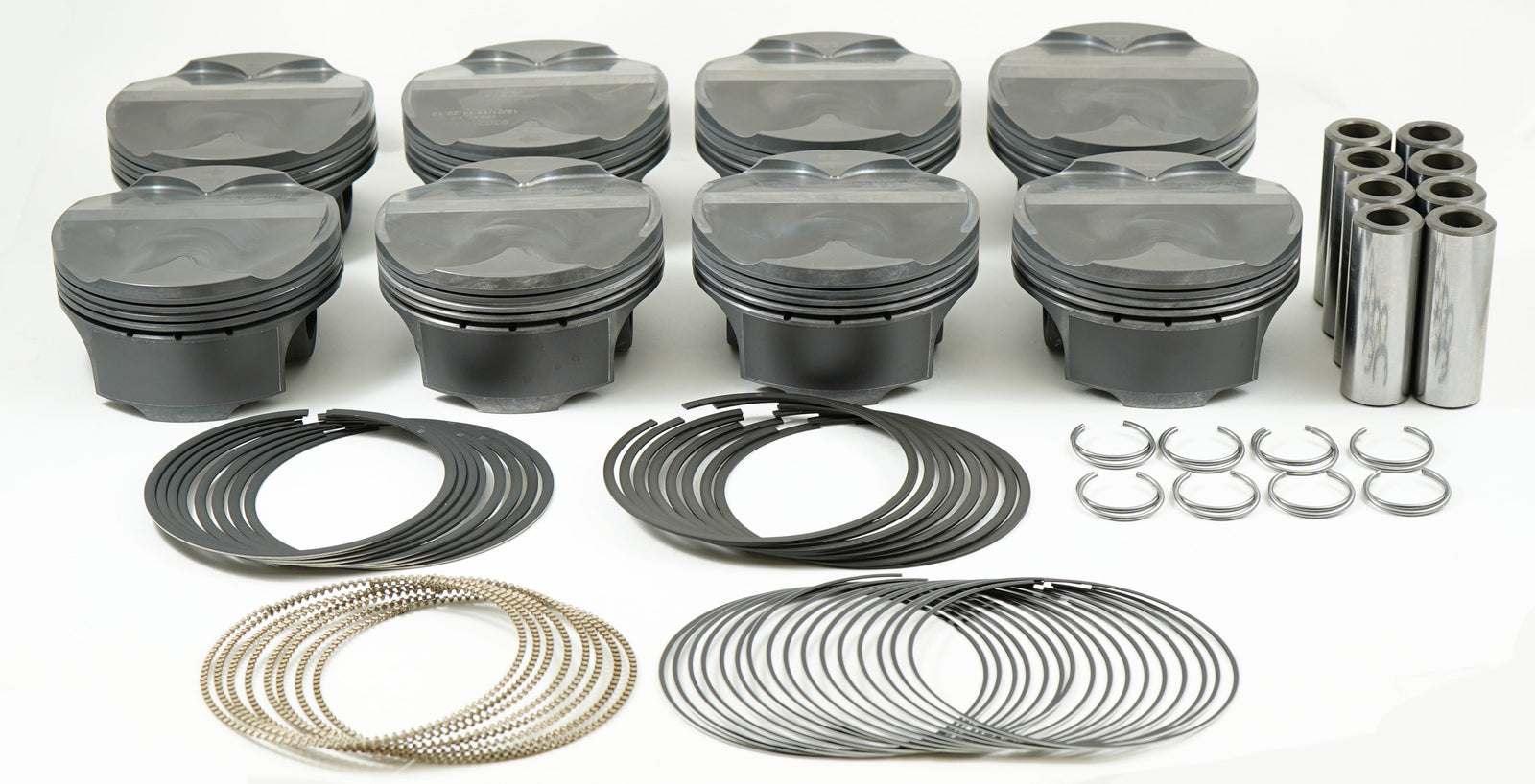 Mahle MS 3.662in 1.2mm 1.2mm 2.0mm Drop In Rings 2018 Ford 5.0 Coyote - Set of 8 - 3662MS-122 — Mahle Motorsport (family-generic image)