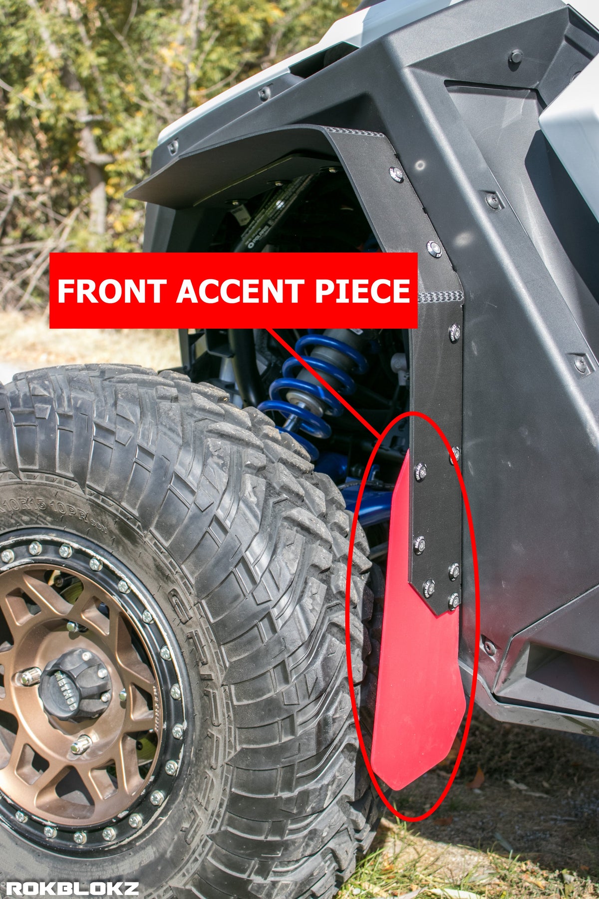 RokBlokz Polaris RZR Pro XP Mud Flap/Fender Extension Replacement Parts