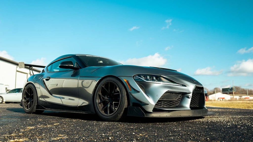 Verus - Front Splitter Endplates, High Downforce Splitter - Toyota Supra - A0502A