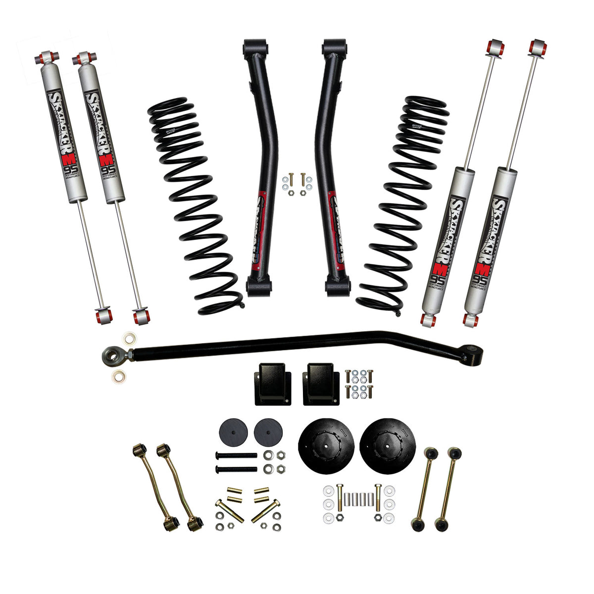 Skyjacker 2020 Jeep Gladiator JT Non-Rubicon Suspension Lift Kit 3.5in Fr 2in Rr w/M95 Mono Shocks - G350PMLT