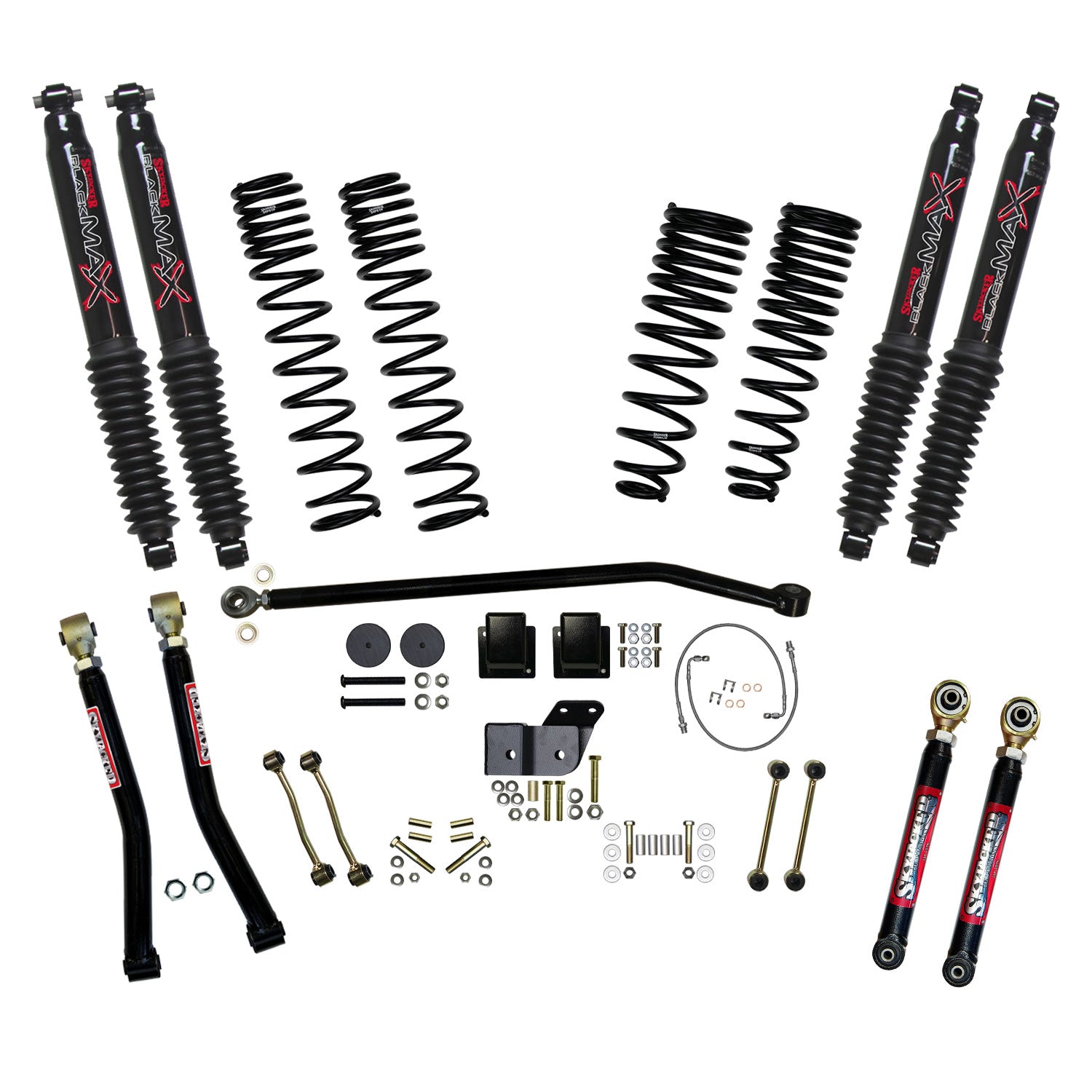 Skyjacker Jeep Gladiator JT 6in Dual Rate Long Travel Suspension Lift System - G602RKBLT