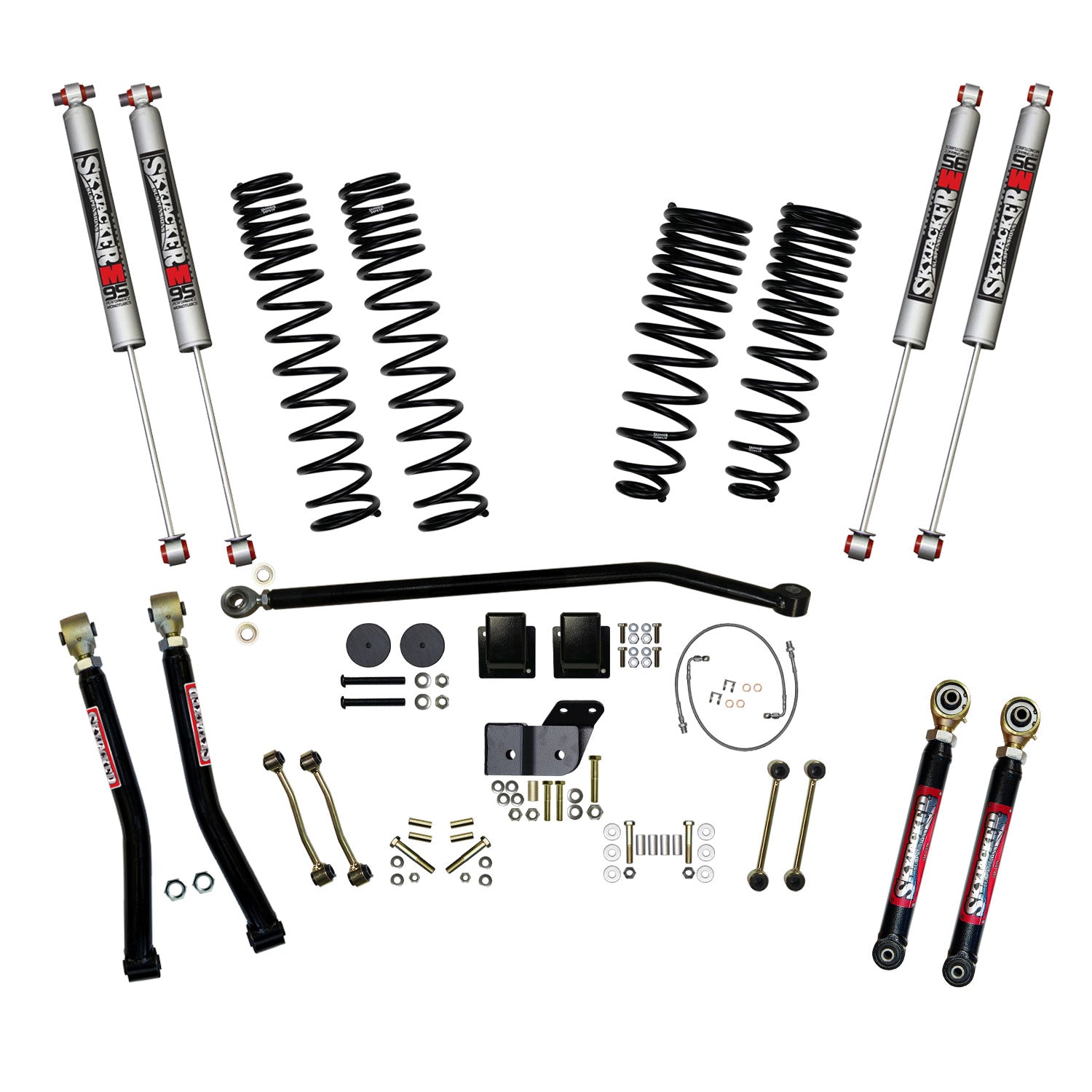 Skyjacker Jeep Gladiator JT 6.5 in. Dual Rate Long Travel Suspension Lift System - G652KMLT