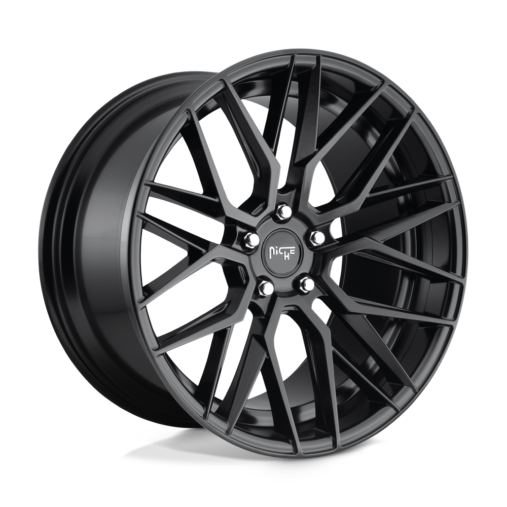 Niche 1PC M190 Gamma 19X9.5 5X120 +40MM Matte Black