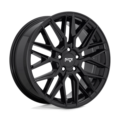 Niche 1PC M224 Gamma 18X8 5X112 +42MM Gloss Black