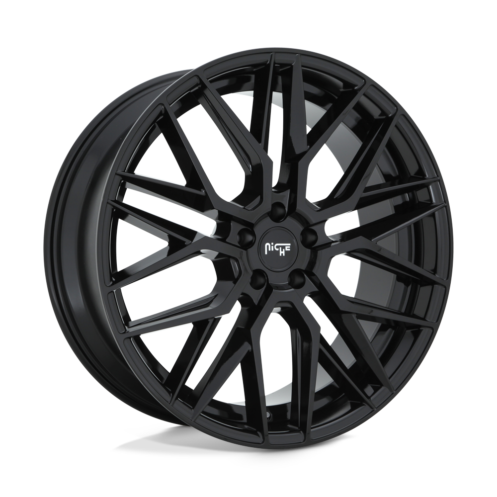 Niche 1PC M224 Gamma 22X10.5 5X130 +45MM Gloss Black
