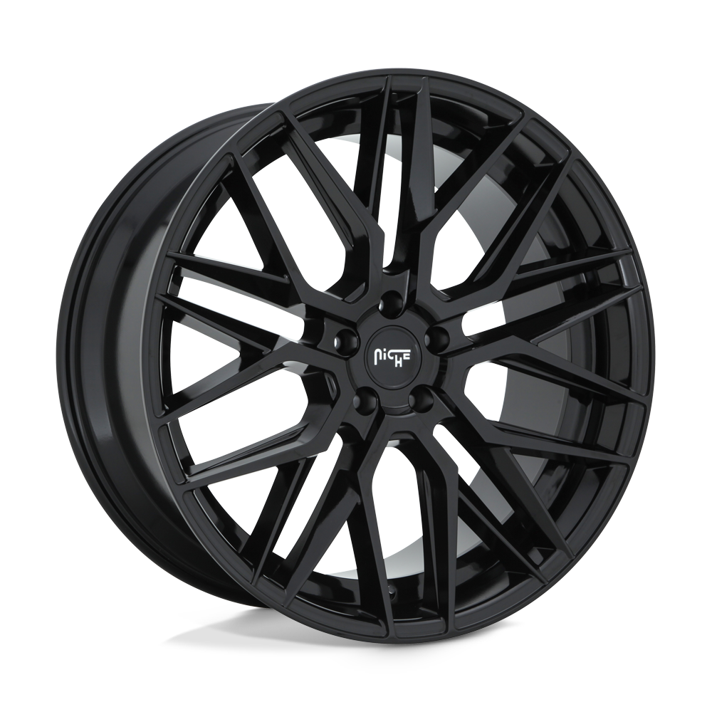 Niche 1PC M224 Gamma 22X10.5 5X127 +35MM Gloss Black