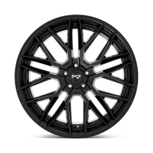 Niche 1PC M224 Gamma 22X10.5 5X127 +35MM Gloss Black