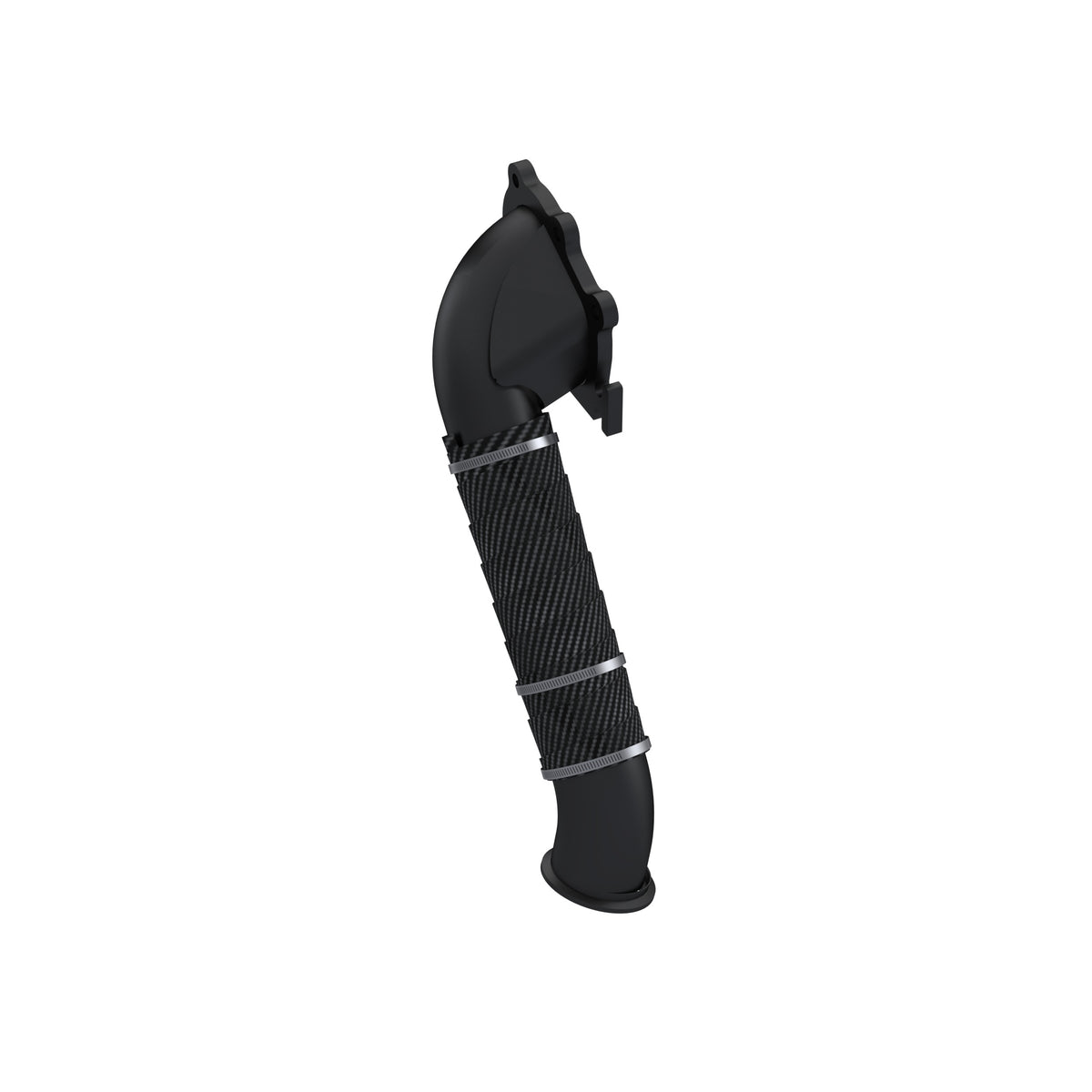 MBRP 01-04 Chev/GMC 6.6L Duramax 3in Turbo Down Pipe Black - GM8425
