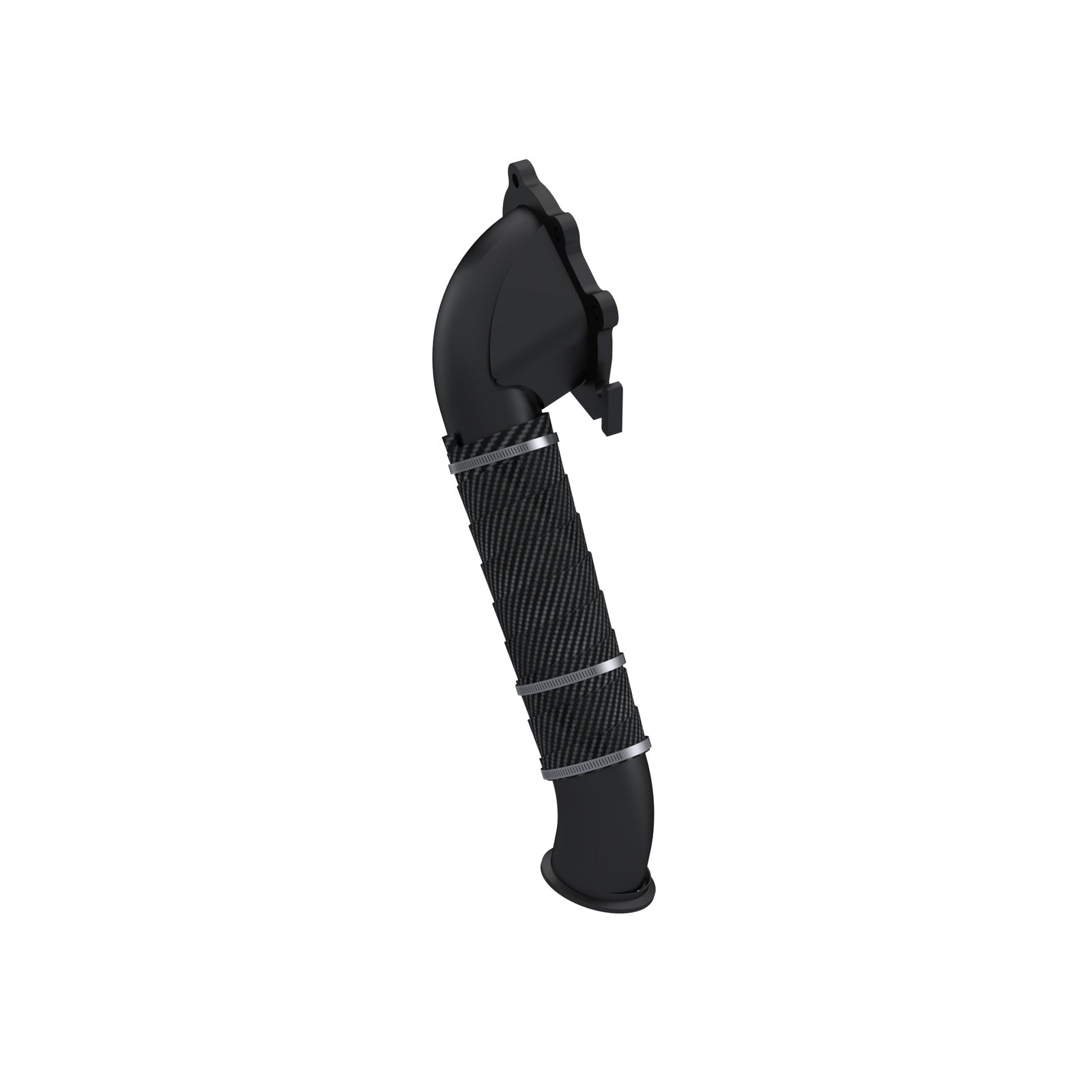 MBRP 01-04 Chev/GMC 6.6L Duramax 3in Turbo Down Pipe Black - GM8425