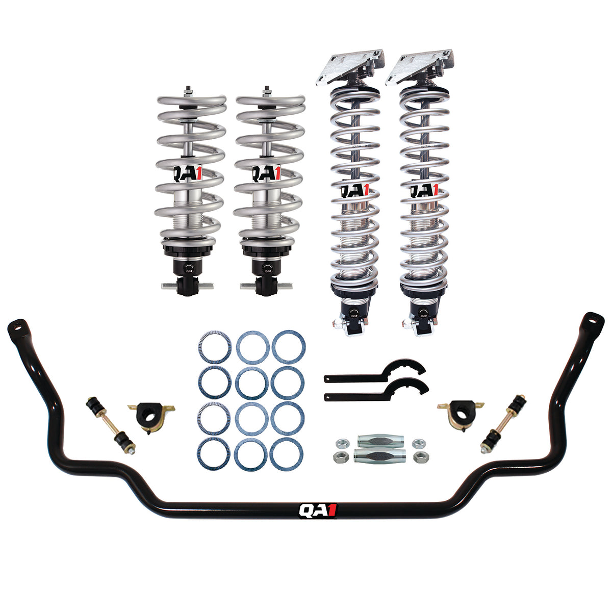 QA1 64-67 GM A-Body Level 1 Handling Kit 2.0 w/ Shocks - HK21-GMA1