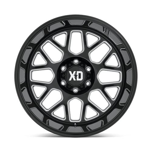 XD - XD849 20X10 6X135 G-blk Mill -18MM