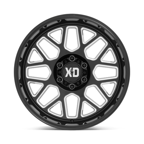 XD - XD849 20X10 8X6.5 G-blk Mill 12MM