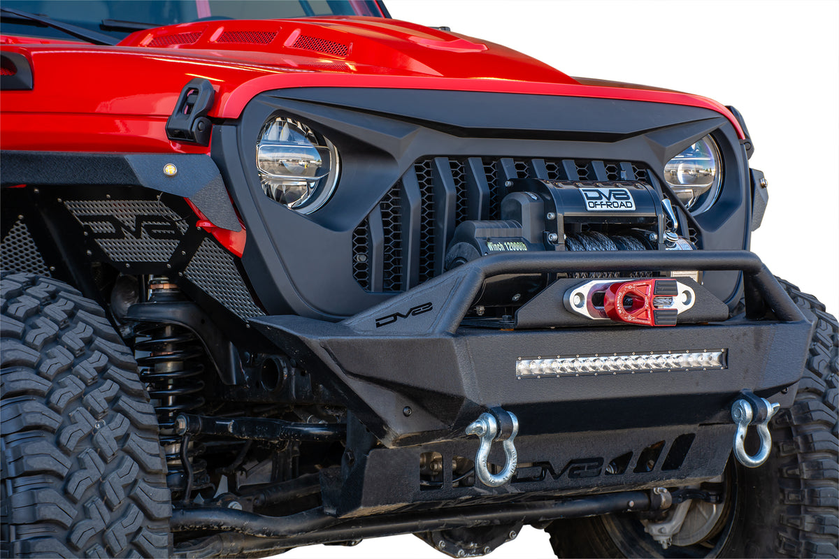 DV8 Offroad - Replacement Grill; Black - GRJL-01