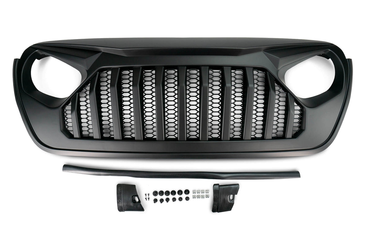 DV8 Offroad - Replacement Grill; Black - GRJL-01