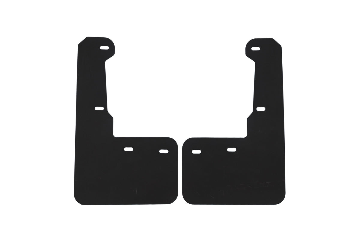 Grimmspeed 15-21 Subaru WRX/STI Mudflaps - Black w/ Red Lettering - GRM.1021.1.RED