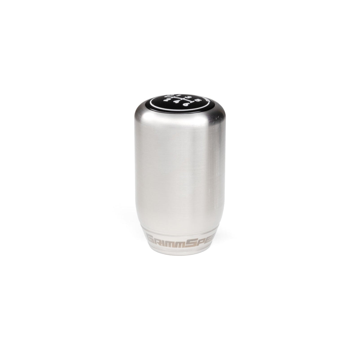 GrimmSpeed Swap-Top Weighted Piston Shift Knob - Stainless Steel - GRM1.1006.1.SS