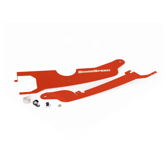 GrimmSpeed 2022+ Subaru WRX Radiator Shroud  - Red - 113090RED