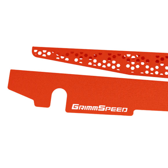 GrimmSpeed 2022+ Subaru WRX Fender Shroud Kit - Red - 113095RED