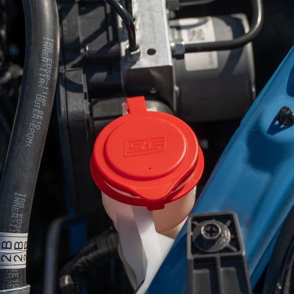 GrimmSpeed 13+ Subaru BRZ 22+ WRX Engine Bay Dress-Up Caps - 113121RED