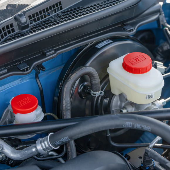 GrimmSpeed 13+ Subaru BRZ 22+ WRX Engine Bay Dress-Up Caps - 113121RED