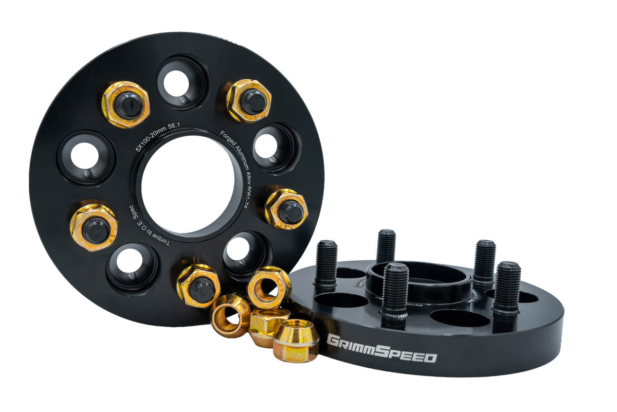 GrimmSpeed 02-14 Subaru WRX 5x100 20mm Wheel Spacer (Pair) - GRM.1188.2.0
