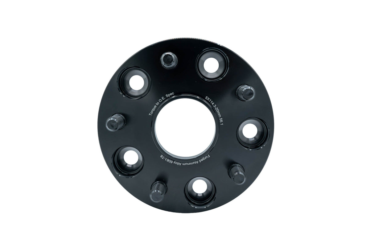 GrimmSpeed 05-21 Subaru STI / 15-26 Subaru WRX 5x114.3 25mm Wheel Spacer (Pair) - GRM.1187.3.0