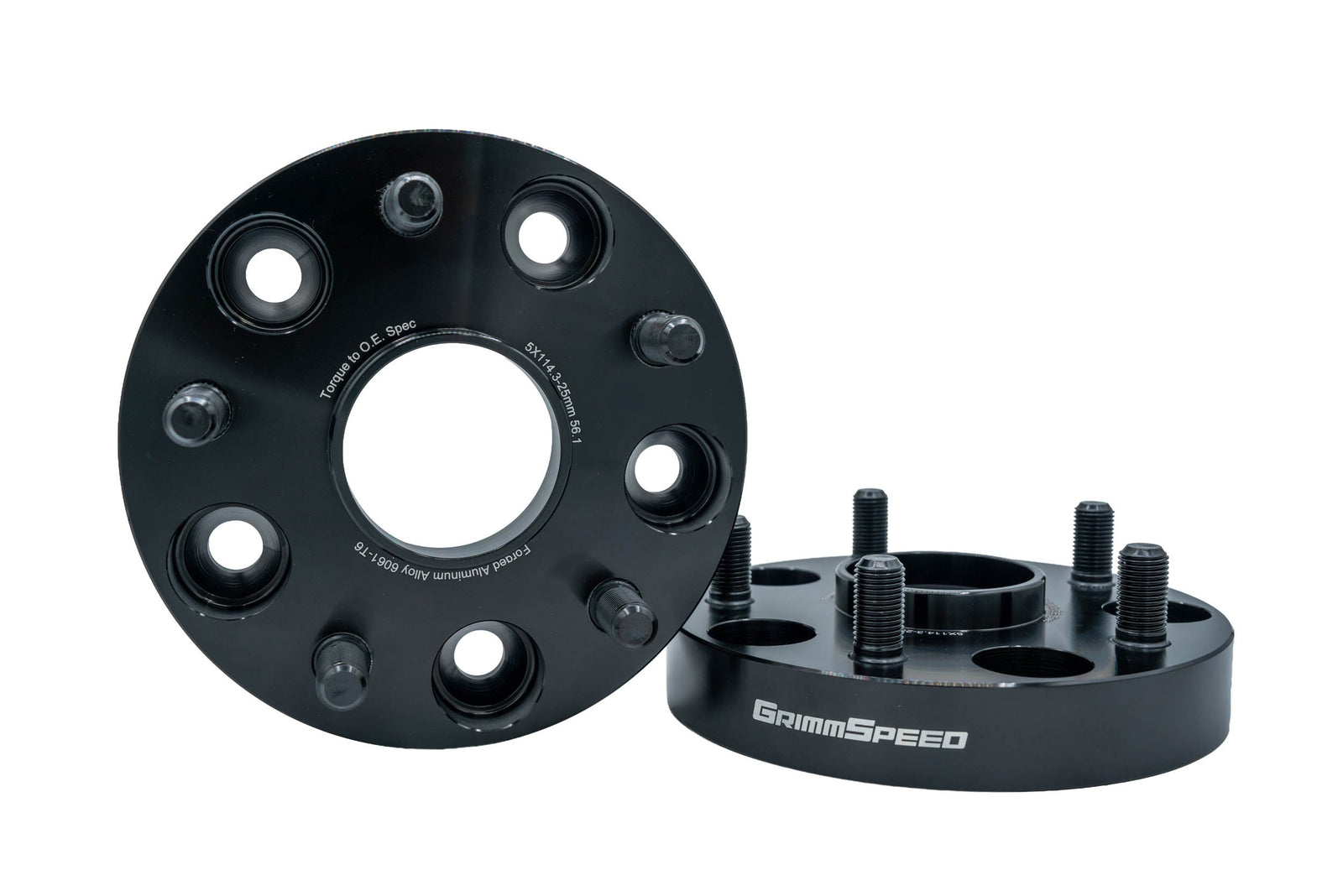 GrimmSpeed 05-21 Subaru STI / 15-26 Subaru WRX 5x114.3 20mm Wheel Spacer (Pair) - GRM.1187.2.0