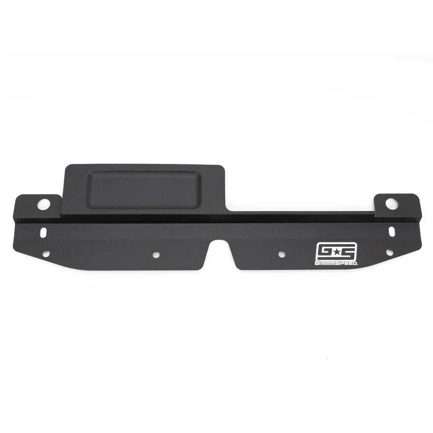 GrimmSpeed 08+ Subaru Impreza/WRX/STI Radiator Shroud w/Tool Tray - Black - 096008