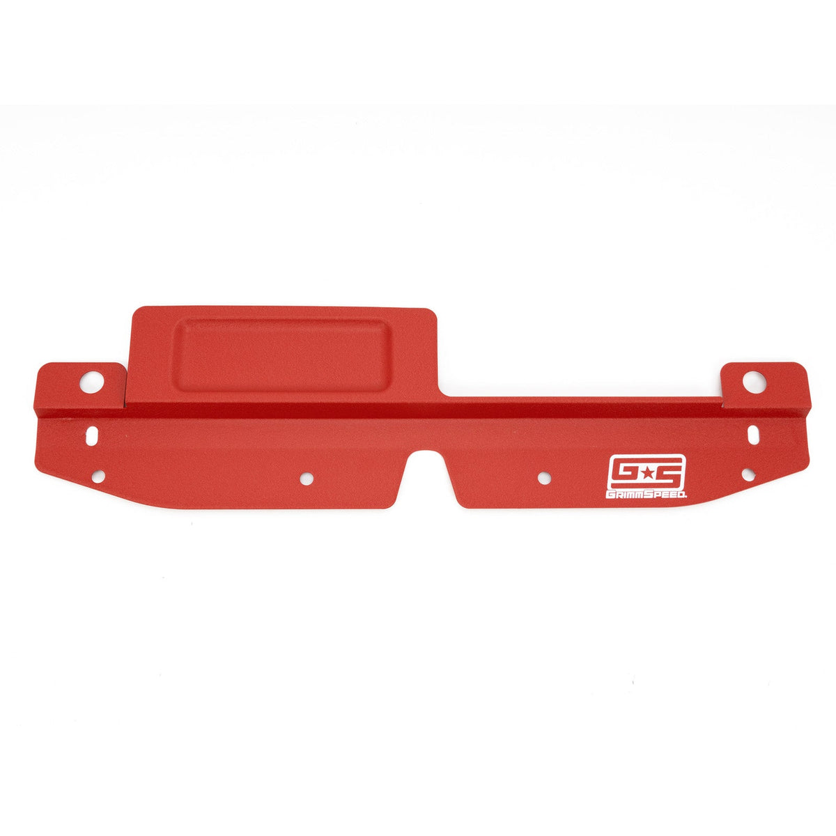 GrimmSpeed 08+ Subaru Impreza/WRX/STI Radiator Shroud w/Tool Tray - Red - GRM096009